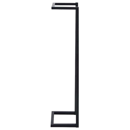 Portasciugamani da Terra Nero 25x20x95 cm Ferro | homemem39