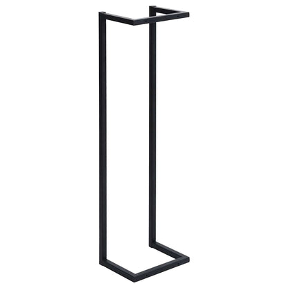 Portasciugamani da Terra Nero 25x20x95 cm Ferro | homemem39