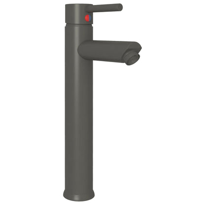 Rubinetto Miscelatore da Bagno Grigio 12x30 cm - homemem39