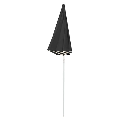 Ombrellone Giardino con Palo in Acciaio Antracite 180 cm | homemem39