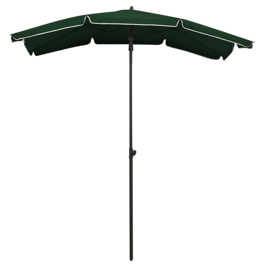 Ombrellone da Giardino con Palo 200x130 cm Verde | homemem39