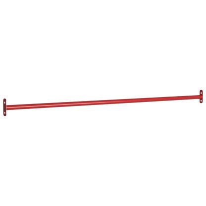Sbarre da Gioco 2 pz 125 cm in Acciaio Rosso