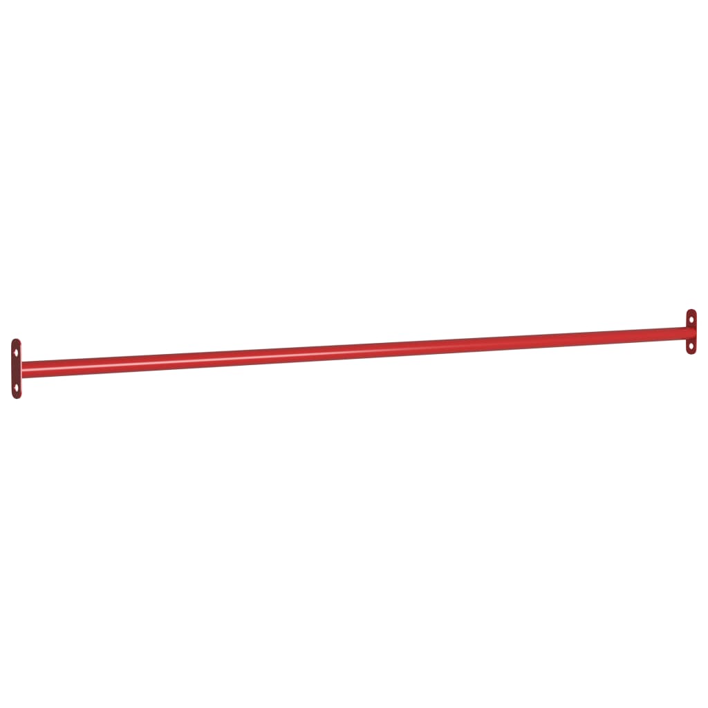 Sbarre da Gioco 3 pz 125 cm in Acciaio Rosso