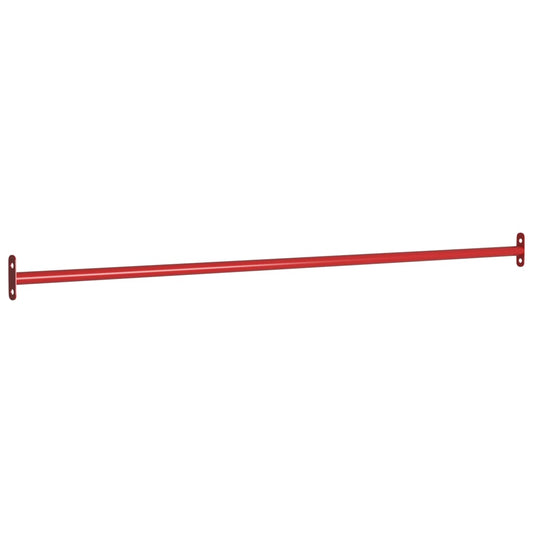 Sbarre da Gioco 3 pz 125 cm in Acciaio Rosso