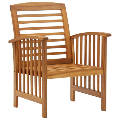Set Divani da Giardino 5 pz in Legno Massello di Acacia | homemem39