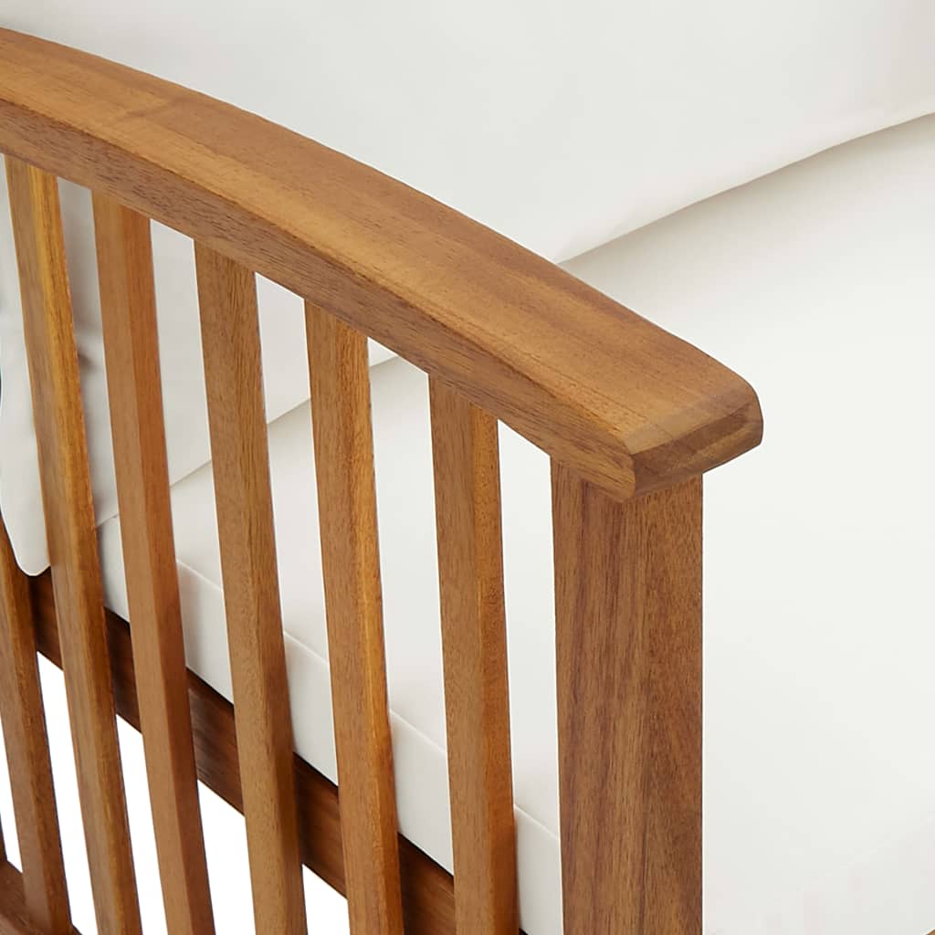 Set Divani da Giardino 3 pz con Cuscini in Massello di Acacia - homemem39