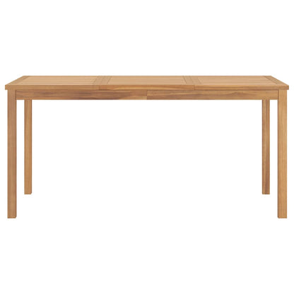 Tavolo da Pranzo da Giardino 160x80x77 cm in Massello di Teak | homemem39