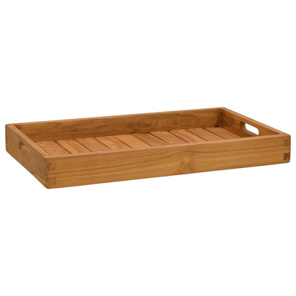 Vassoio da Portata 60x35 cm in Legno Massello di Teak