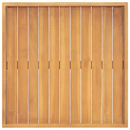 Vassoio da Portata 60x60 cm in Legno Massello di Teak