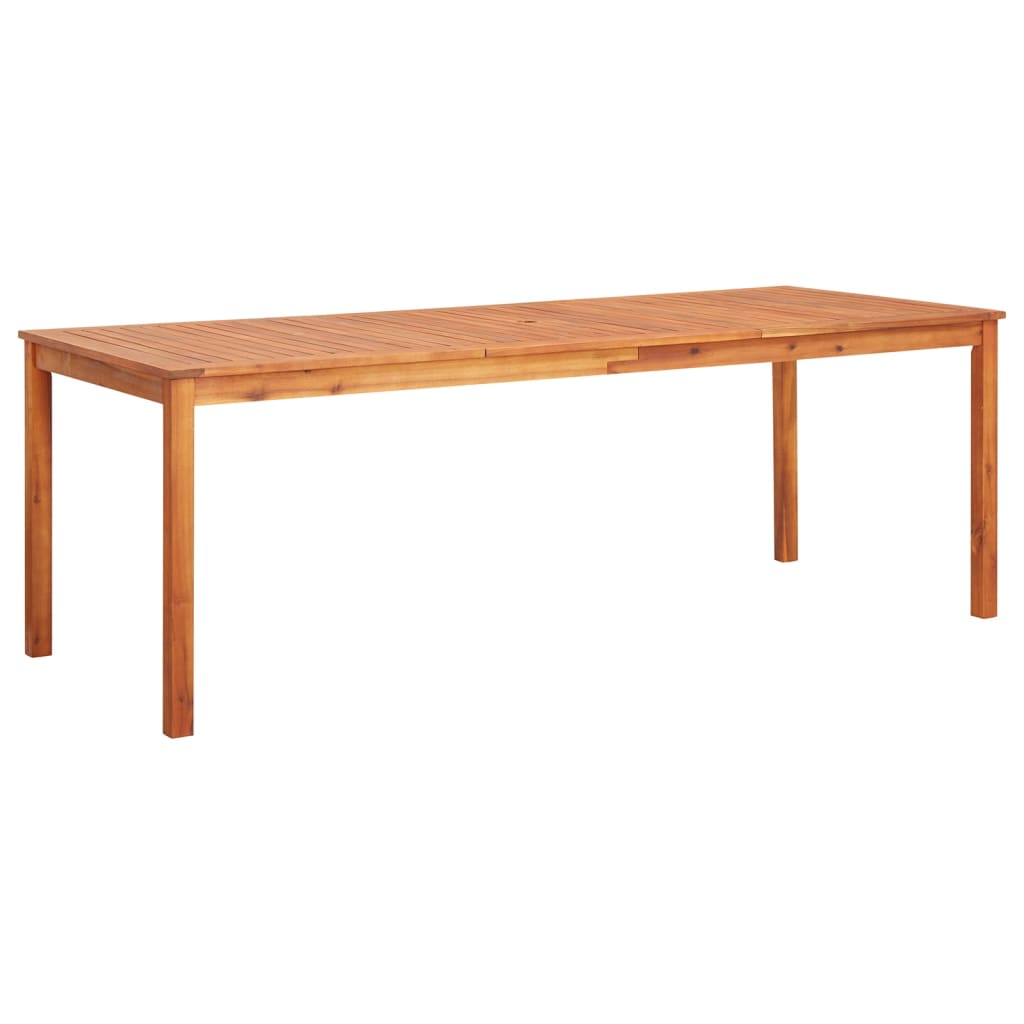 Set da Pranzo da Giardino 9 pz con Cuscini Massello di Acacia - homemem39