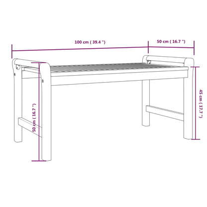 Set Salotto da Giardino 5 pz con Cuscini Legno Massello Acacia | homemem39