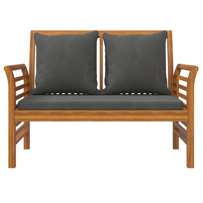 Set Mobili da Giardino 3pz con Cuscini Legno Massello di Acacia | homemem39
