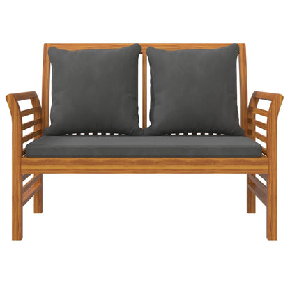 Set Salotto da Giardino 5 pz con Cuscini Legno Massello Acacia | homemem39