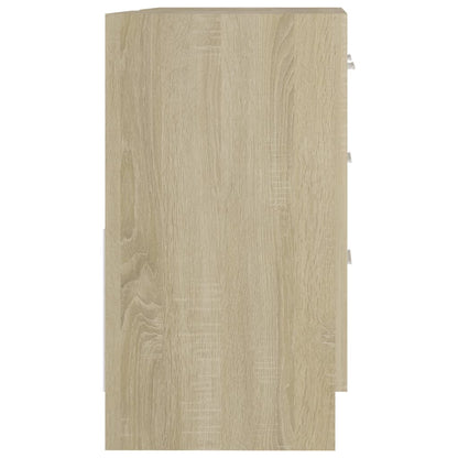 Mobile Sottolavabo Rovere Sonoma 63x30x54 cm Legno Multistrato | homemem39