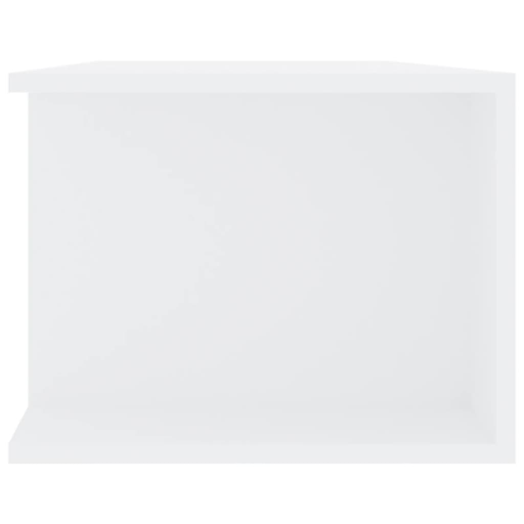 Mobile Porta TV con Luci LED Bianco 135x39x30 cm - homemem39