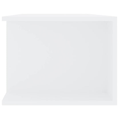 Mobile Porta TV con Luci LED Bianco 135x39x30 cm - homemem39