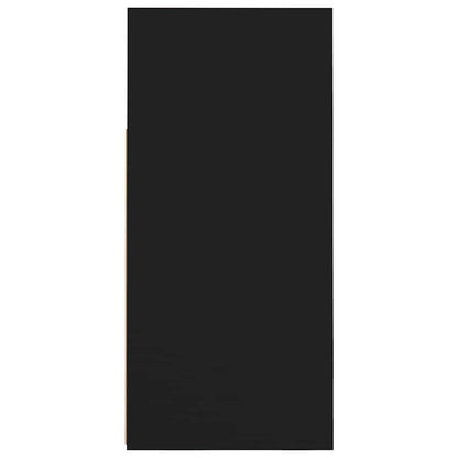 Credenza con Luci LED Nera 80x35x75 cm - homemem39