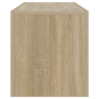 Mobile Porta TV con Luci LED Rovere Sonoma 120x35x40 cm - homemem39