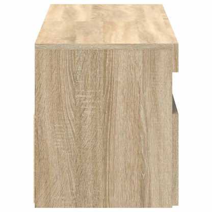 Mobili Porta TV con LED 2 pz Rovere Sonoma 60x35x40 cm - homemem39