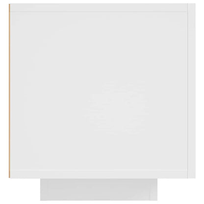 Mobile Porta TV con Luci LED Bianco 160x35x40 cm