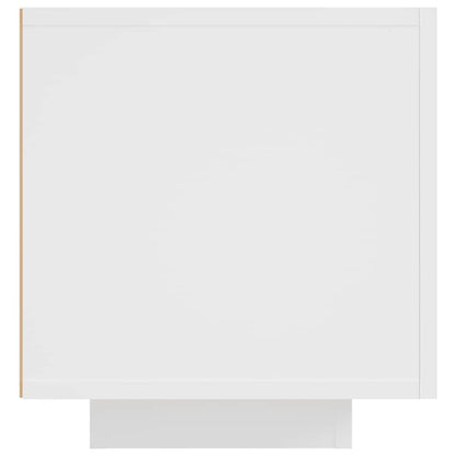 Mobile Porta TV con Luci LED Bianco 160x35x40 cm