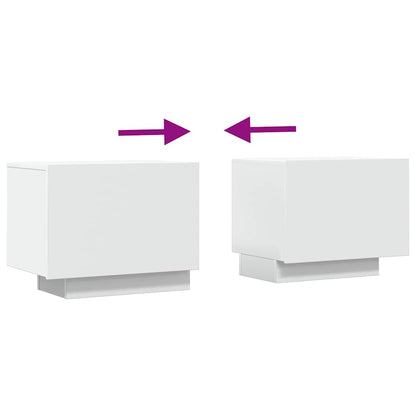 Mobile Porta TV Bianco 100x35x40 cm in Legno Multistrato - homemem39