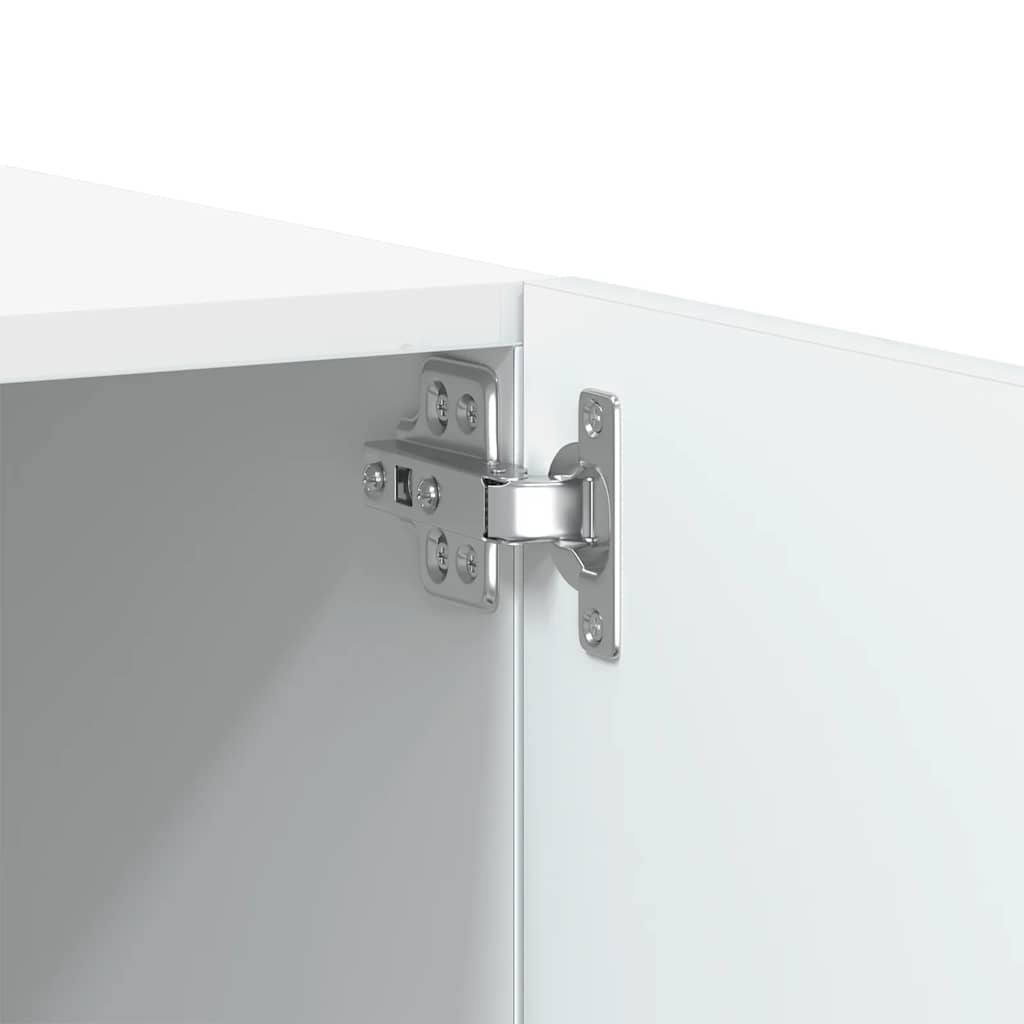 Mobile Porta TV Bianco 100x35x40 cm in Legno Multistrato - homemem39