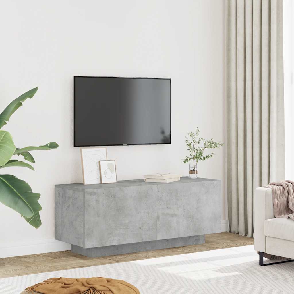 Mobile per TV Grigio Cemento 100x35x40 cm Legno Multistrato - homemem39