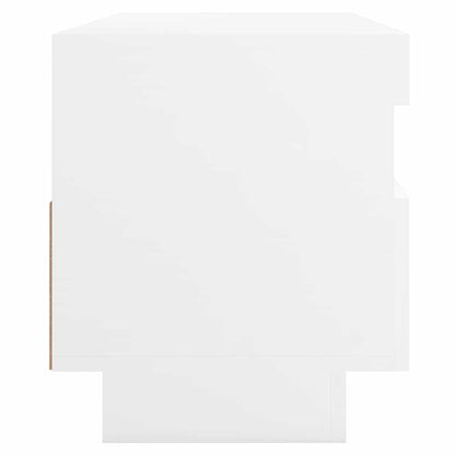 Mobile Porta TV con Luci LED Bianco 100x35x40 cm - homemem39