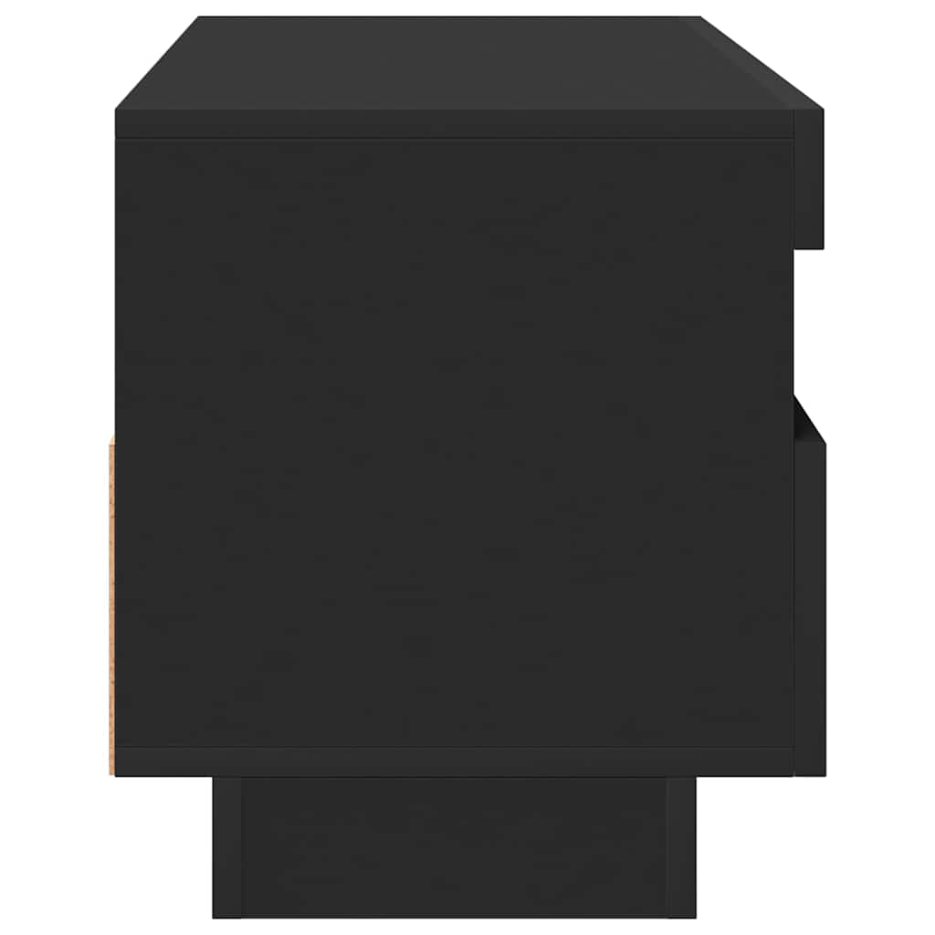 Mobile Porta TV con Luci LED Nero 100x35x40 cm - homemem39