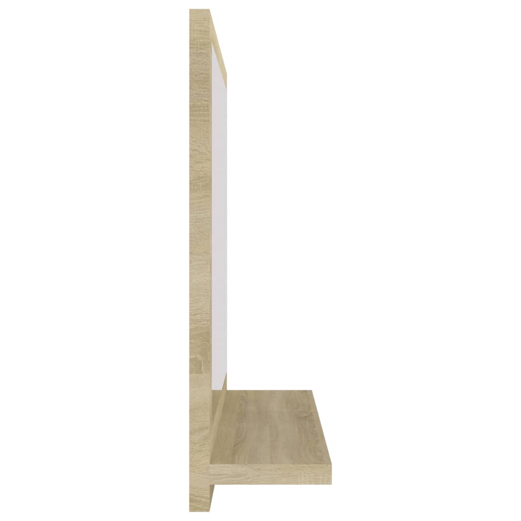 Specchio da Bagno Rovere Sonoma 40x10,5x37 cm Legno Multistrato | homemem39