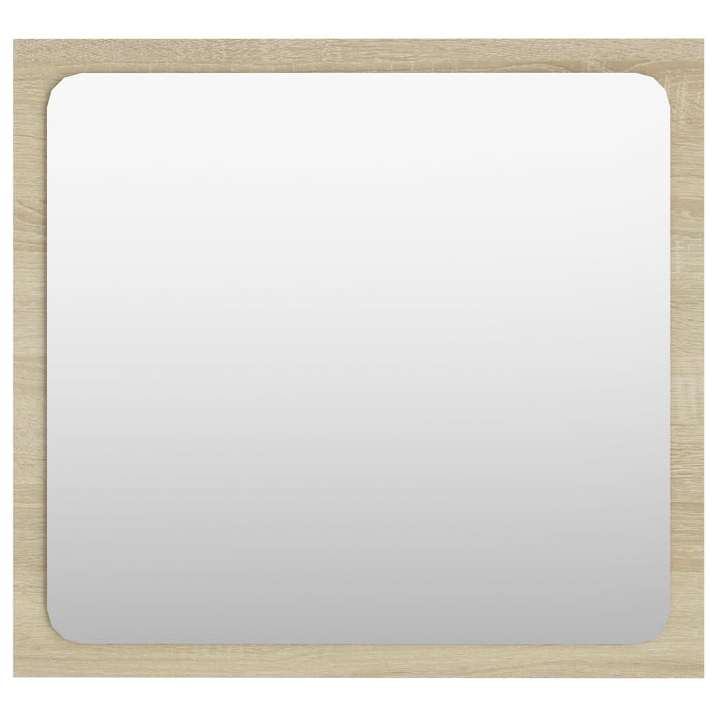 Specchio da Bagno Rovere Sonoma 40x1,5x37 cm Legno Multistrato | homemem39