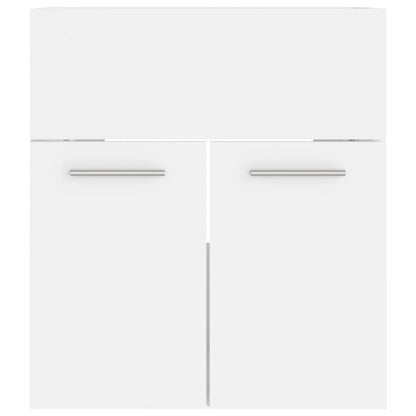 Mobile Sottolavabo Bianco 41x38,5x46 cm in Multistrato | homemem39
