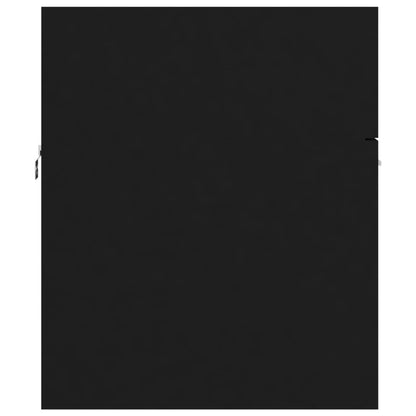 Mobile Sottolavabo Nero 80x38,5x46 cm in Legno Multistrato | homemem39
