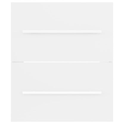 Mobile Lavabo Bianco 41x38,5x48 cm in Legno Multistrato | homemem39
