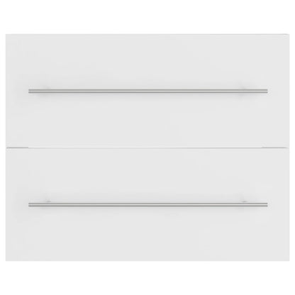 Mobile Lavabo Bianco 60x38,5x48 cm in Legno Multistrato