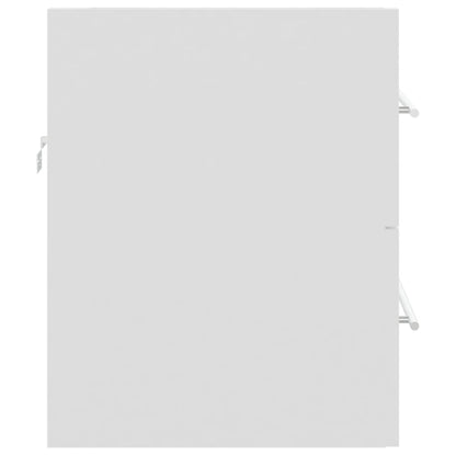 Mobile Lavabo Bianco 60x38,5x48 cm in Legno Multistrato