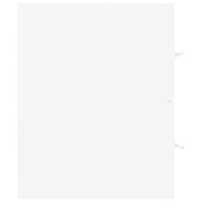 Mobile Lavabo Bianco 80x38,5x48 cm in Legno Multistrato | homemem39