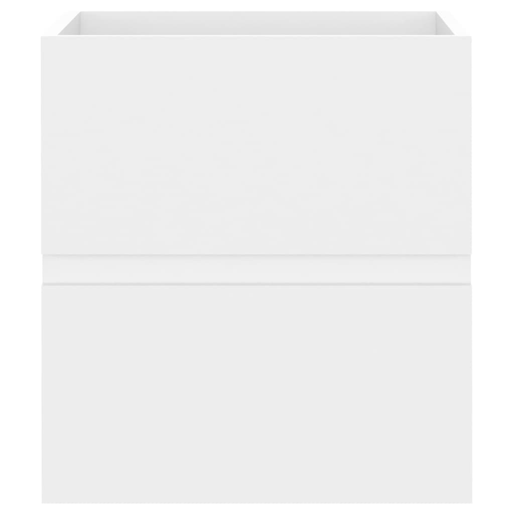 Mobile Lavabo Bianco 41x38,5x45 cm in Legno Multistrato | homemem39