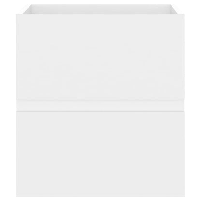 Mobile Lavabo Bianco 41x38,5x45 cm in Legno Multistrato | homemem39