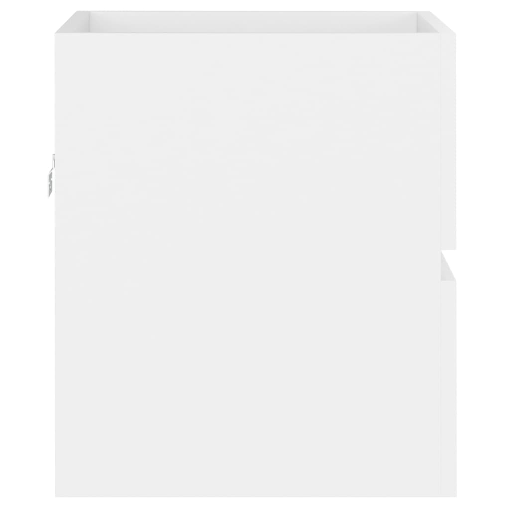 Mobile Lavabo Bianco 41x38,5x45 cm in Legno Multistrato | homemem39
