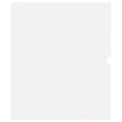 Mobile Lavabo Bianco 60x38,5x45 cm in Legno Multistrato | homemem39