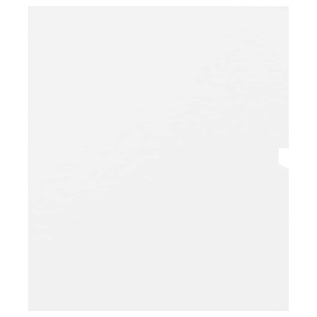 Mobile Lavabo Bianco 90x38,5x45 cm in Legno Multistrato