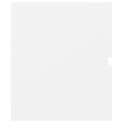 Mobile Lavabo Bianco 90x38,5x45 cm in Legno Multistrato