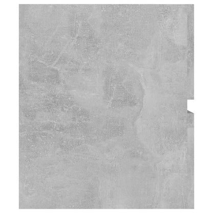 Mobile Lavabo Grigio Cemento 90x38,5x45 cm in Legno Multistrato | homemem39
