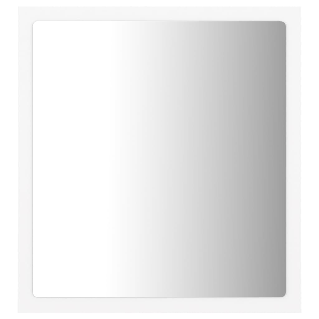 Specchio da Bagno con LED Bianco 40x8,5x37 cm in Acrilico | homemem39