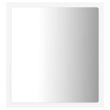 Specchio da Bagno con LED Bianco 40x8,5x37 cm in Acrilico
