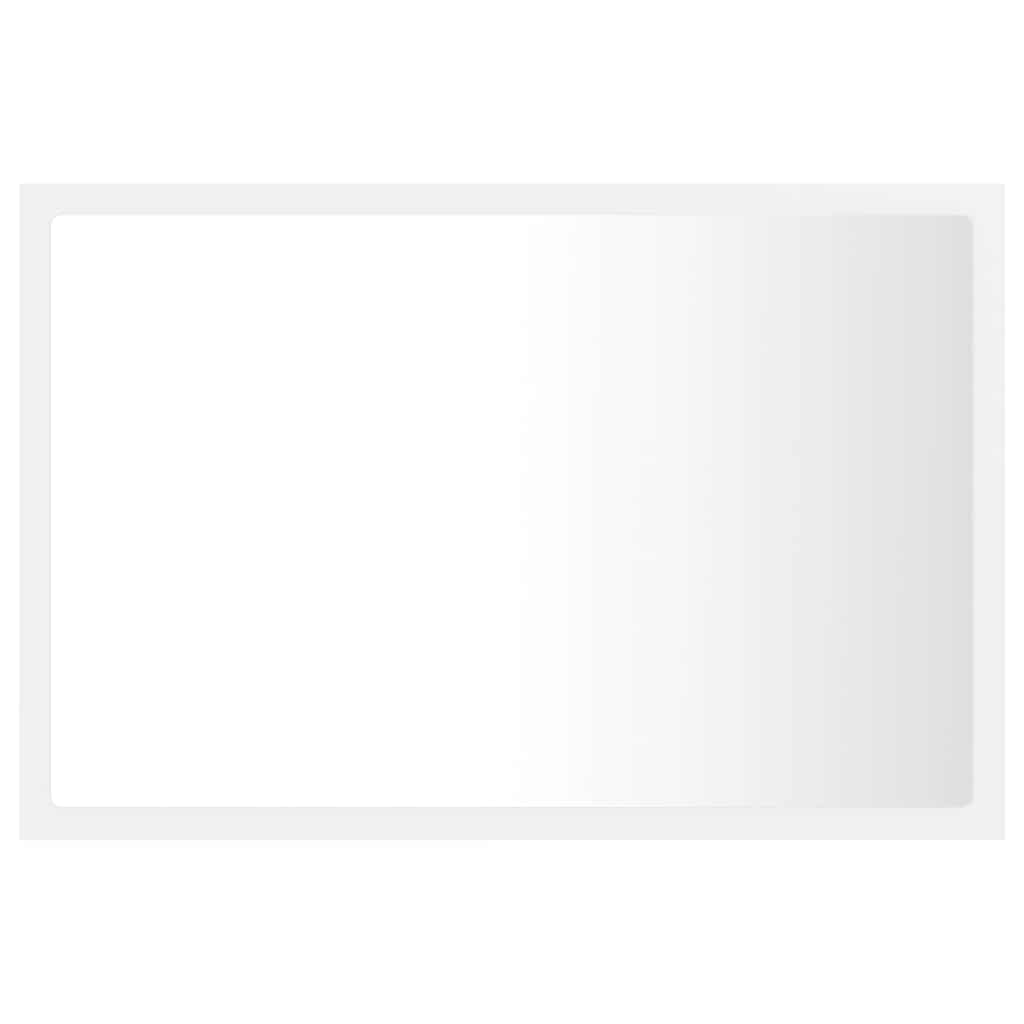 Specchio da Bagno con LED Bianco 60x8,5x37 cm in Acrilico - homemem39