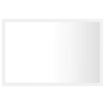 Specchio da Bagno con LED Bianco 60x8,5x37 cm in Acrilico - homemem39