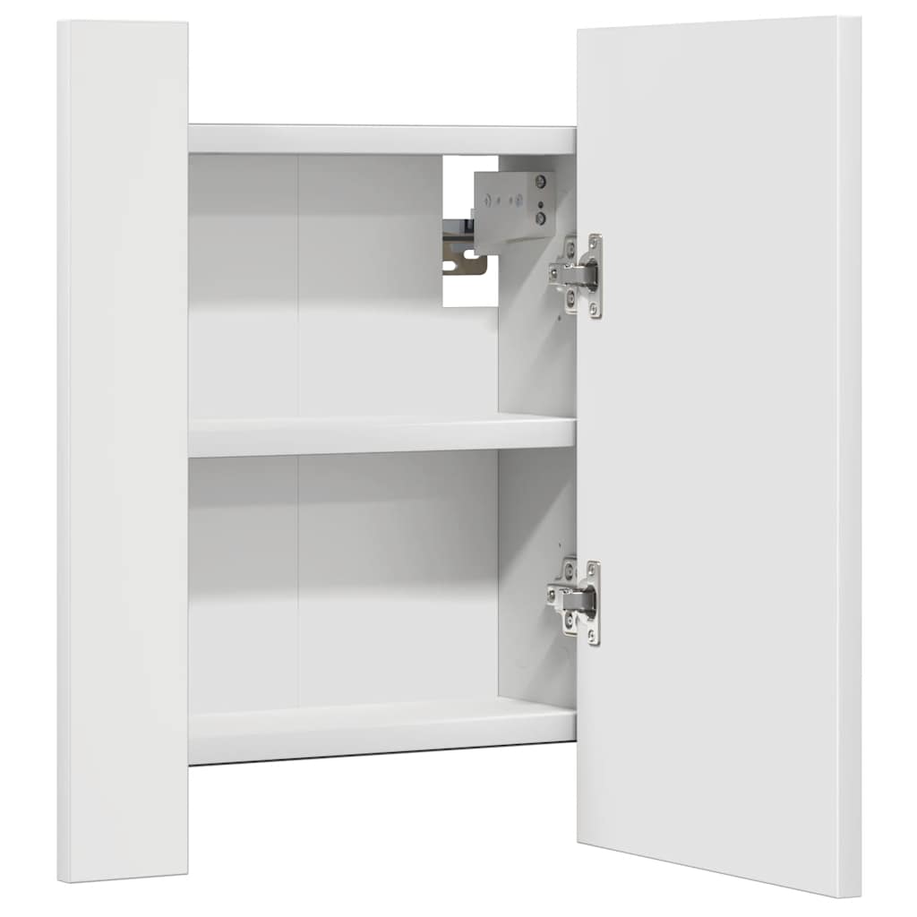 Specchio da Bagno con LED Bianco 40x12x45 cm in Acrilico